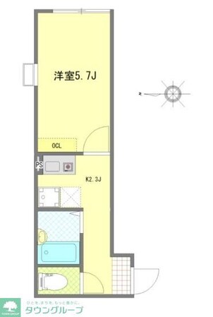 マウ東高円寺の物件間取画像